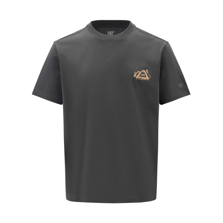 CAT CAT T Shirts Men's Crew Neck Thin