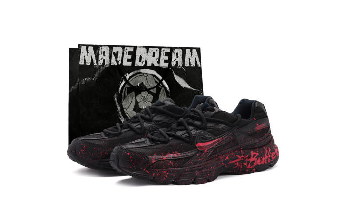 Nike Nike Initiator Slip Resistant Abrasion Resistant Low top Casual City Commuting Running Shoes Men's Black Red