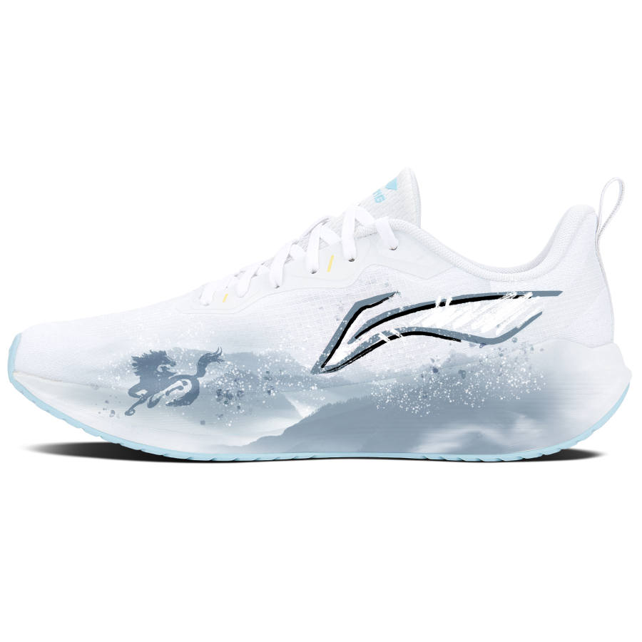 Li-Ning Li Ning Wuyue Cushioning Abrasion Resistant Low top Casual Physical Fitness Test & Exam Running Shoes Men's