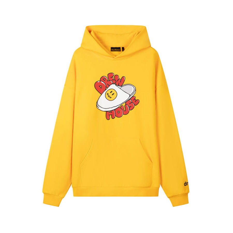 Drew House Smiley Collection Sweatshirt Unisex Yellow