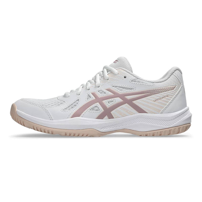 ASICS Abrasion Resistant Breathable Low top Training Shoes Women's White Pink