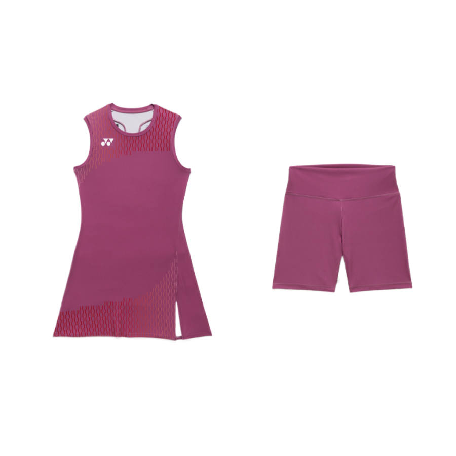YONEX Two Piece Skirt Sets Women's Crew Neck Moderate