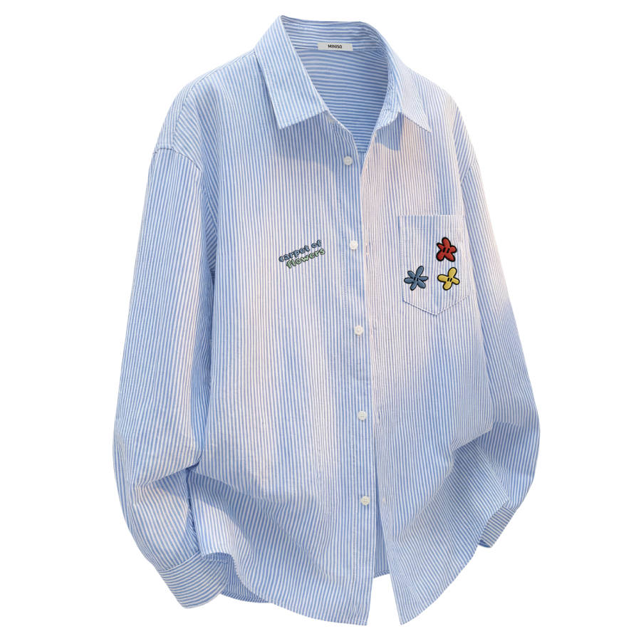 MINISO MINISO Shirts Unisex Lapel Moderate Shirt