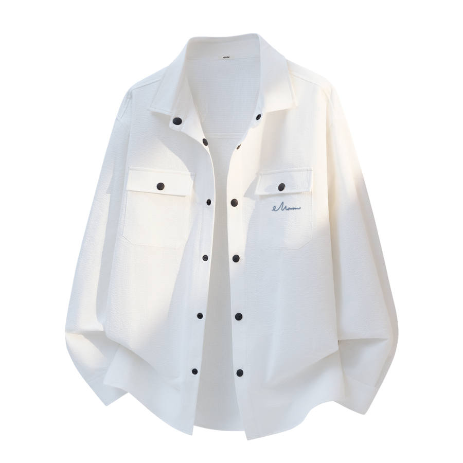 MINISO MINISO Shirts Unisex Lapel Moderate Workwear