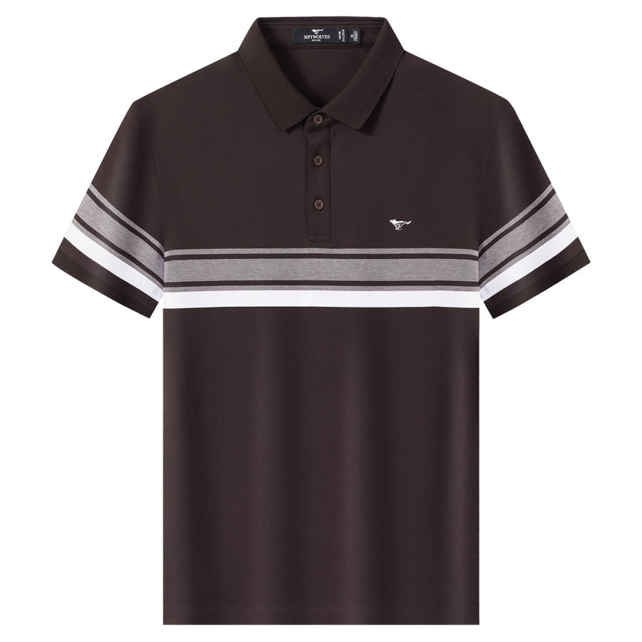 SEPTWOLVES Polo Shirts Men's Polo Collar Moderate Straight Fit
