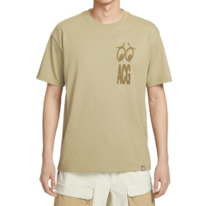 Nike Nike Dri Fit T Shirts Men's Unisex Olive Green Crew Neck