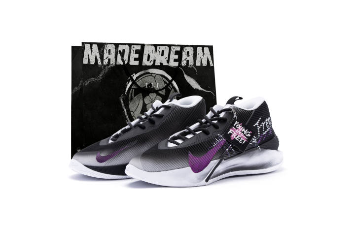 Nike Nike G.T. Jump Academy Mesh Cushioning Abrasion Resistant High top Basketball Shoes Men's Black Gray