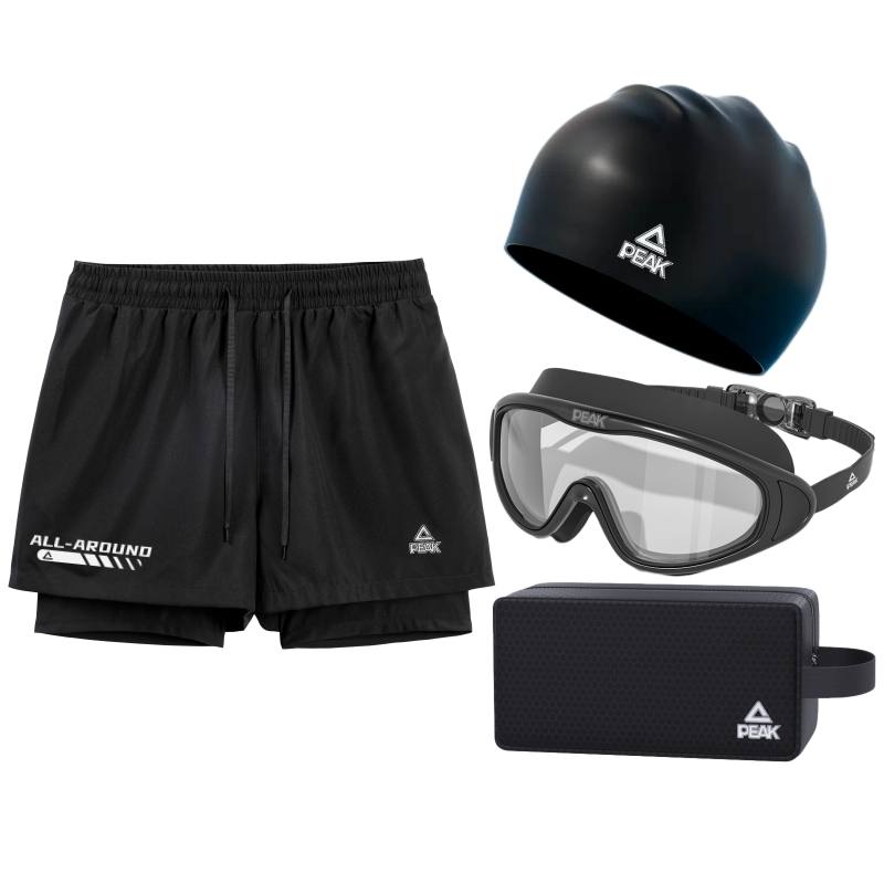 PEAK x SHUILULIANGYONG Swimming Equipment Sets Men's Black