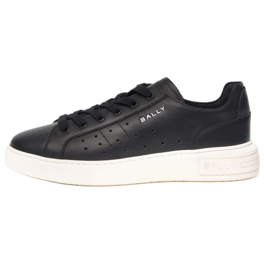 BALLY Lift Low top Skateboard Shoes Women's Black & White