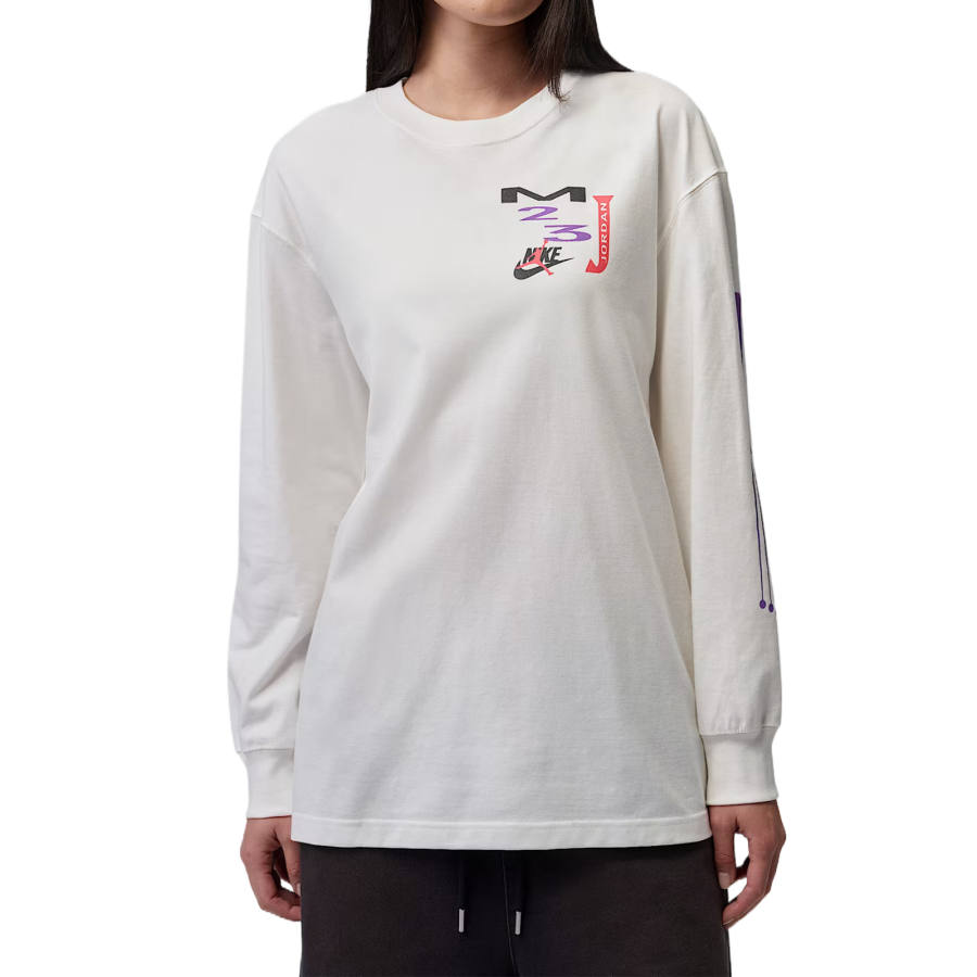 Jordan Jordan Flight T Shirts Women's Sailboat Crew Neck Moderate