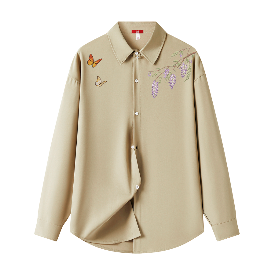 MIIOW MIIOW Shirts Unisex Lapel Moderate