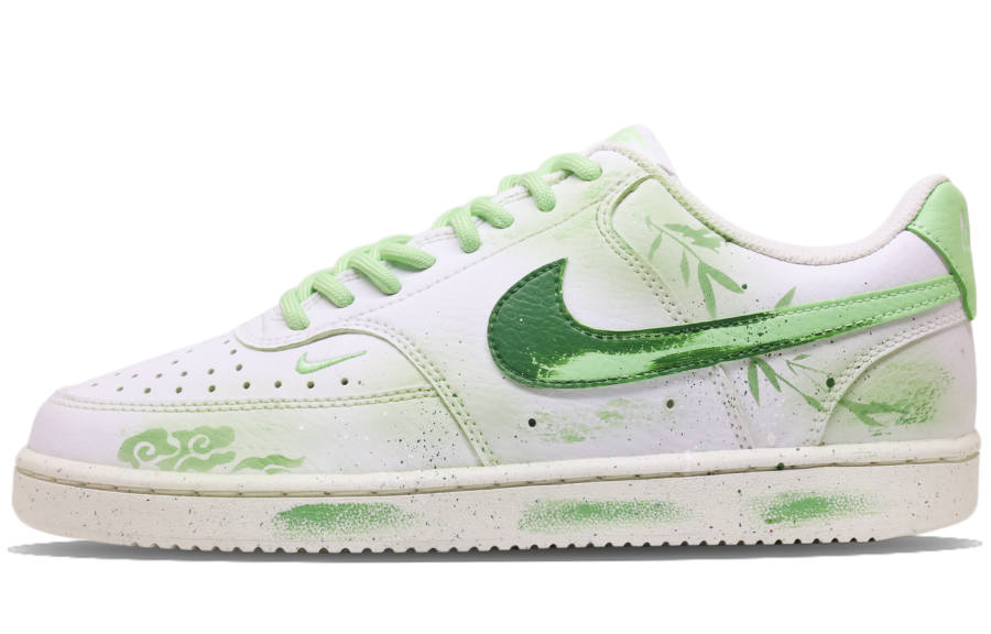 Nike Nike Court Vision Low Slip Resistant Low top Skateboard Shoes Women's Green