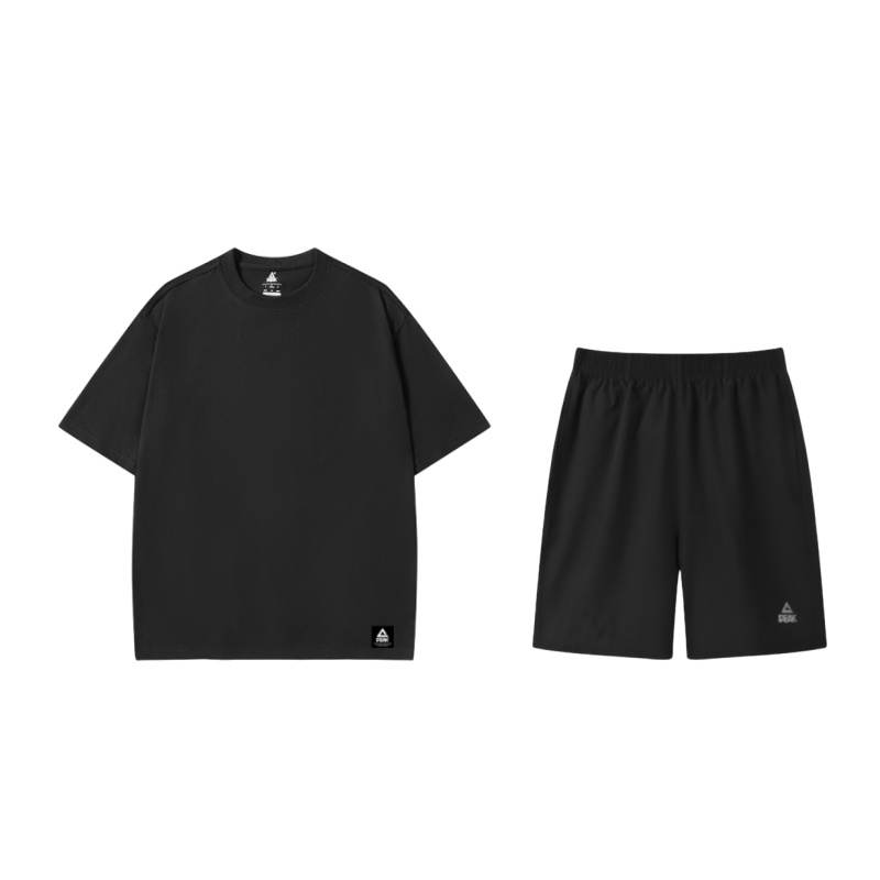 PEAK Casual Sportswear Unisex Crew Neck Moderate