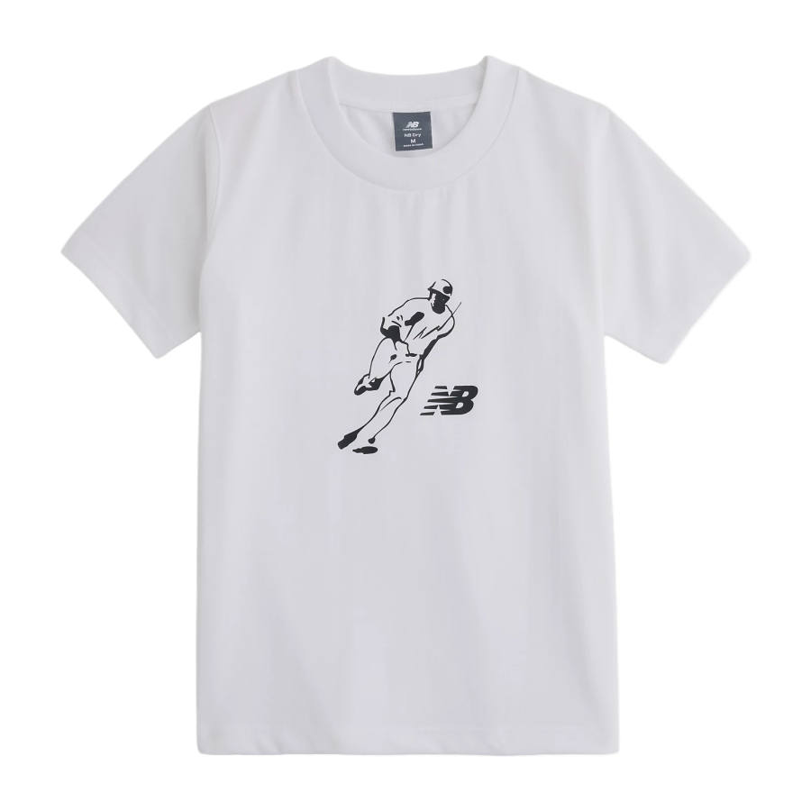New Balance New Balance Kids T Shirts Crew Neck Moderate