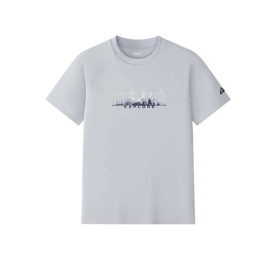 FILA KIDS T Shirt Moon Gray Kids'