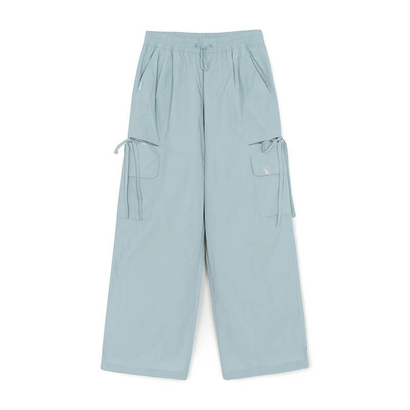 MLB Casual Pants Women's Los Angeles Dodgers/Light Mint Moderate Wide Leg Pants