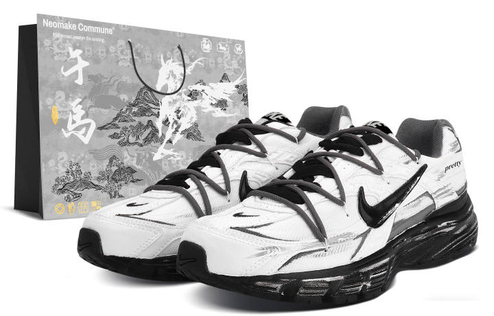 Nike Nike Initiator Abrasion Resistant Breathable Low top Running Shoes Unisex Moon White