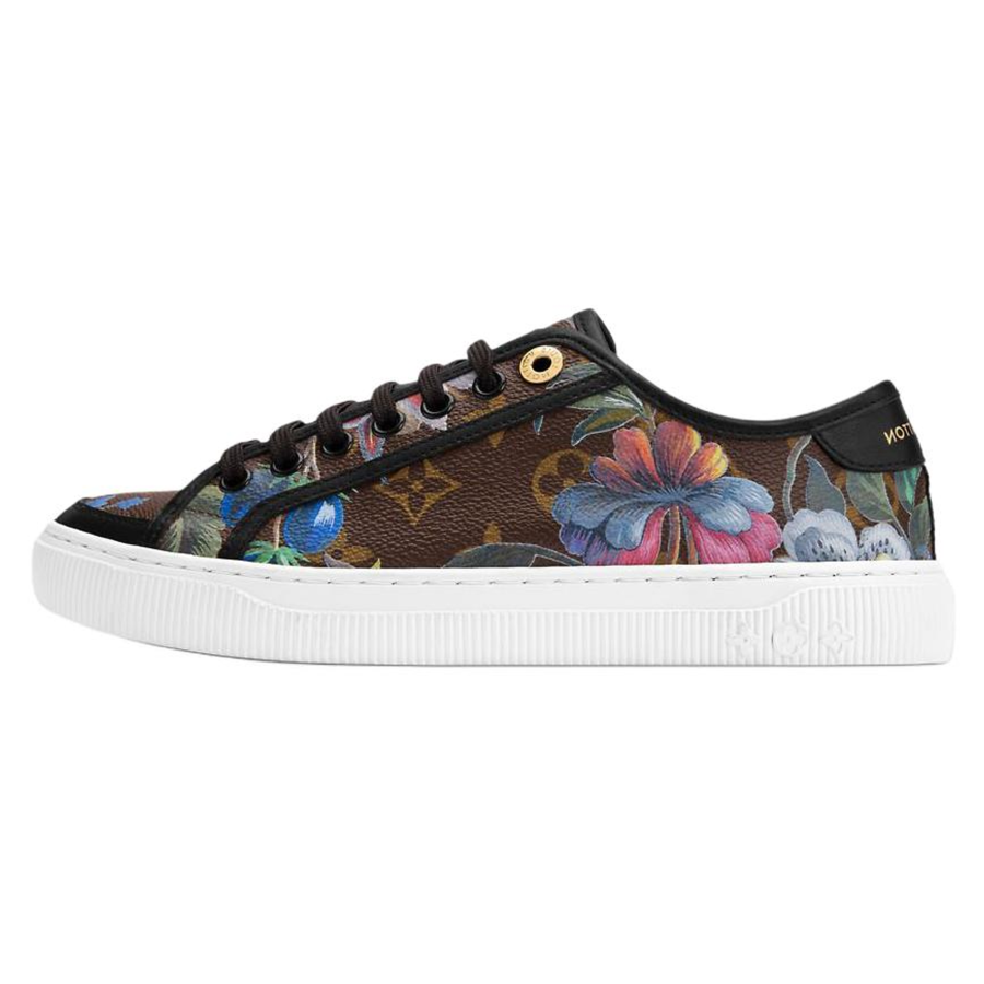 LOUIS VUITTON Lagoon Low top Skateboard Shoes Women's Brown