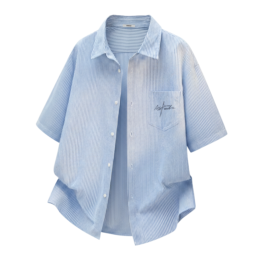 MINISO MINISO Shirts Unisex Lapel Moderate Other