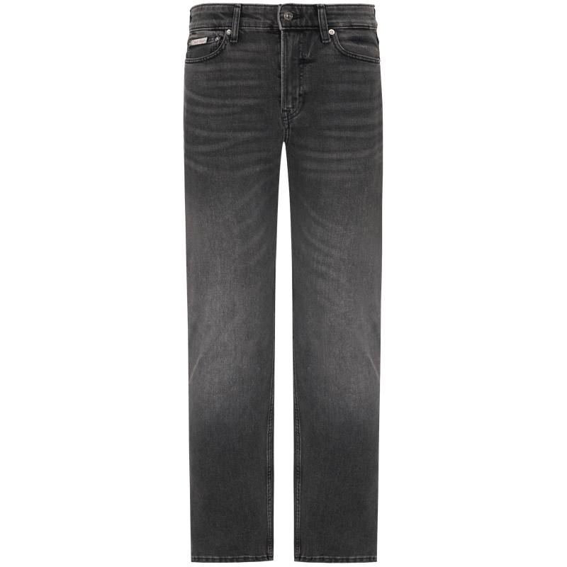 Calvin Klein Jeans Men's NNK Denim Black Gray Moderate Tapered Pants