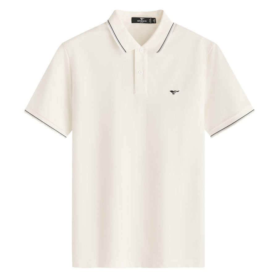 SEPTWOLVES Polo Shirts Men's Lapel Moderate Straight Fit