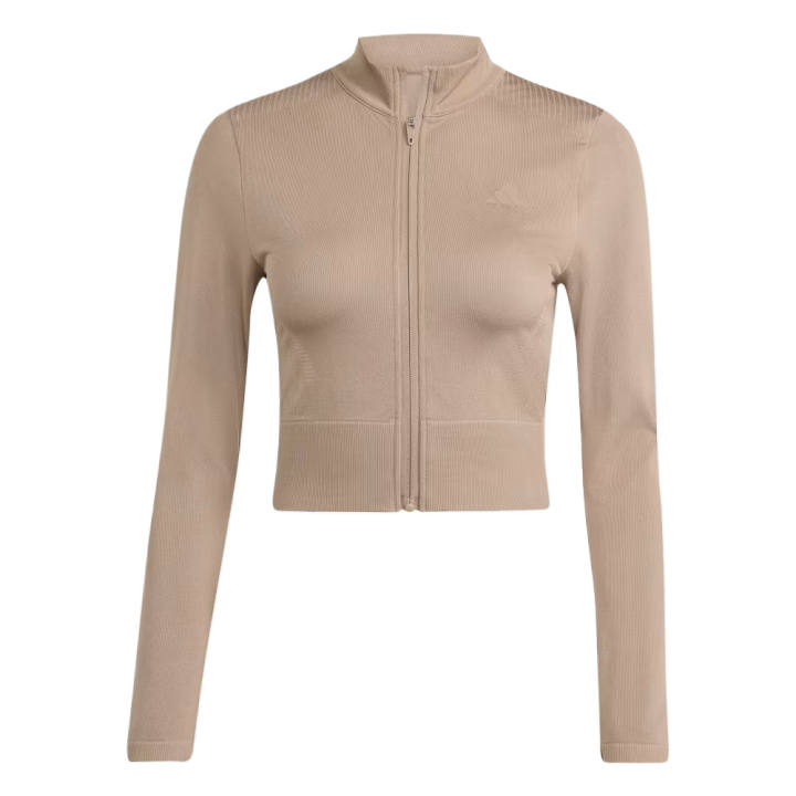 Adidas Adidas Jackets Women's Pink Brown Stand Collar Moderate Other