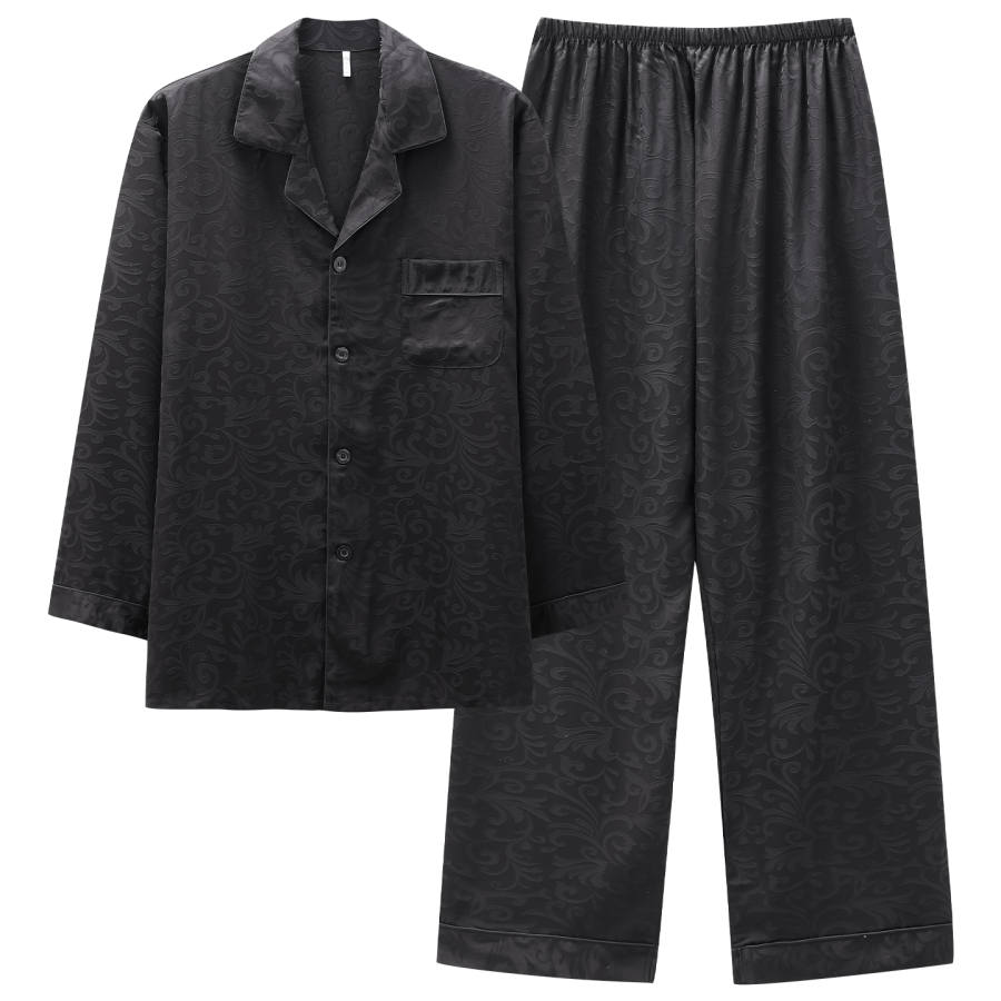 MIIOW MIIOW Pajama Set Men's Single Pack Elegant Black