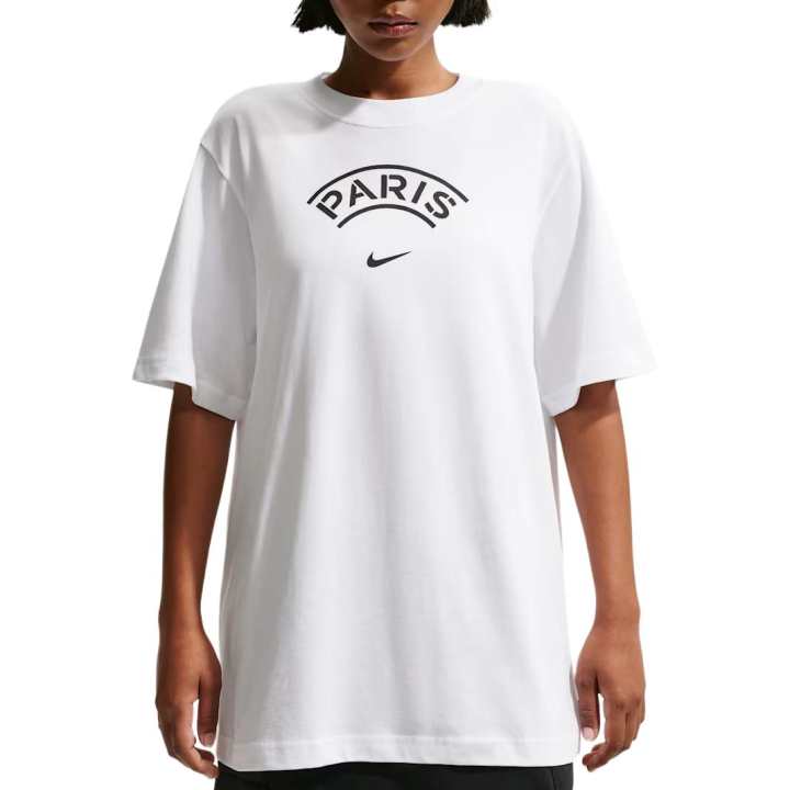 Nike Nike Paris Saint Germain Drop Shoulder Sleeve T Shirt Women's