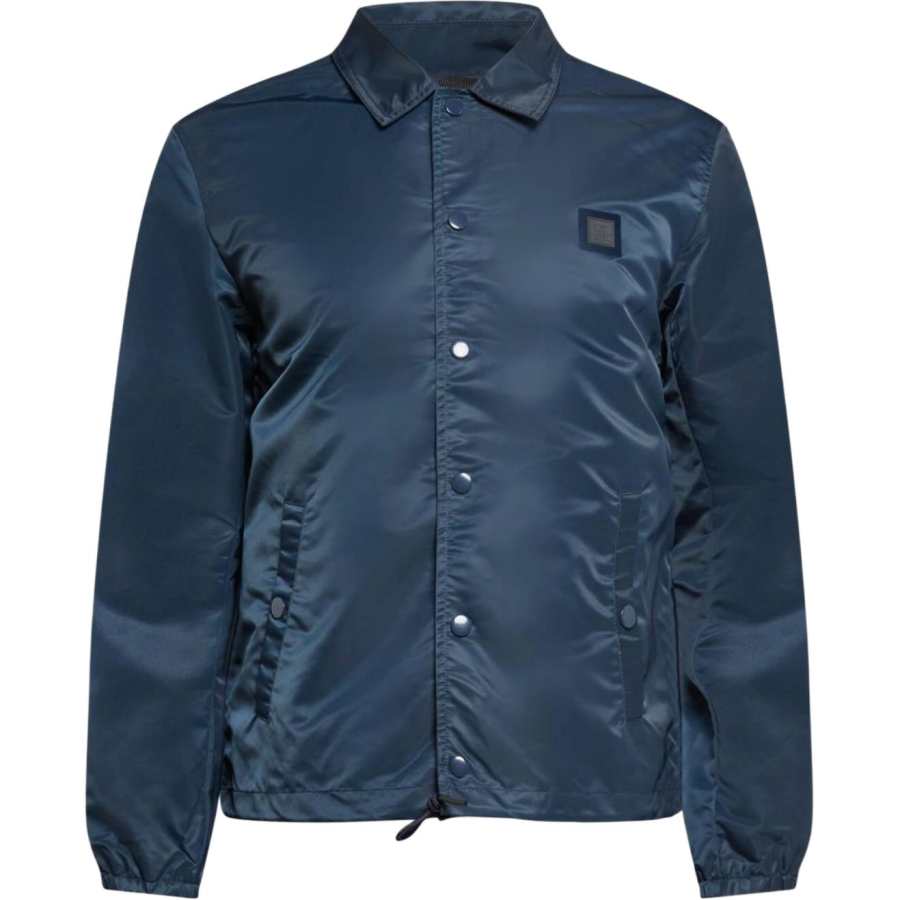 DIESEL DIESEL Jackets Men's Dark Blue Lapel Moderate Instructor