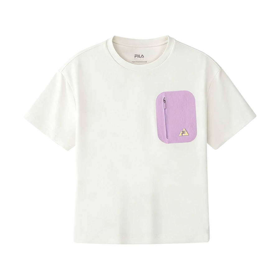 FILA KIDS T Shirt Cloud White Kids'
