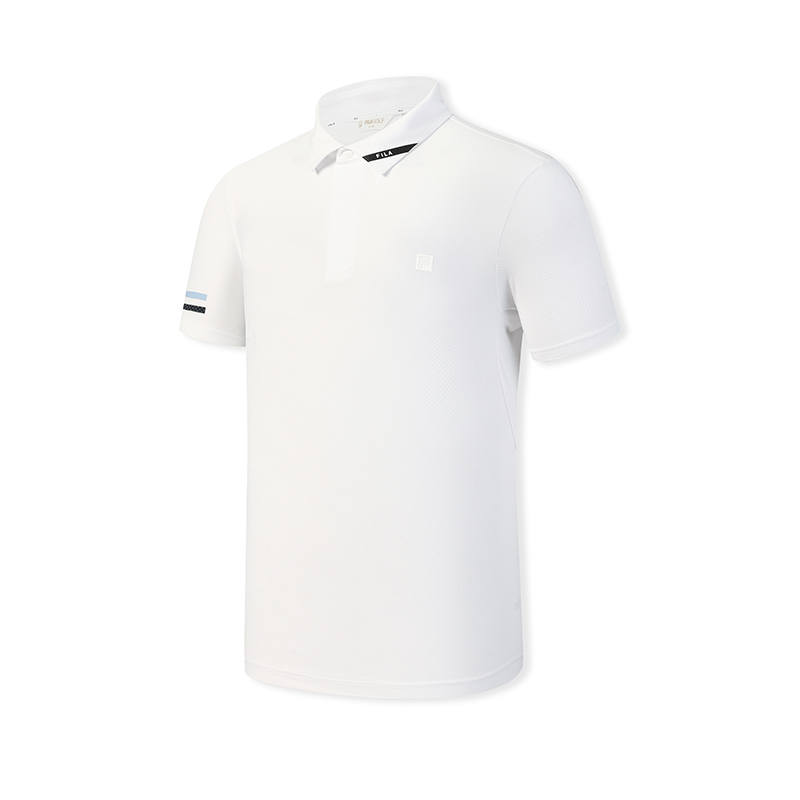 FILA Golf Polo Shirt Men's Jade White