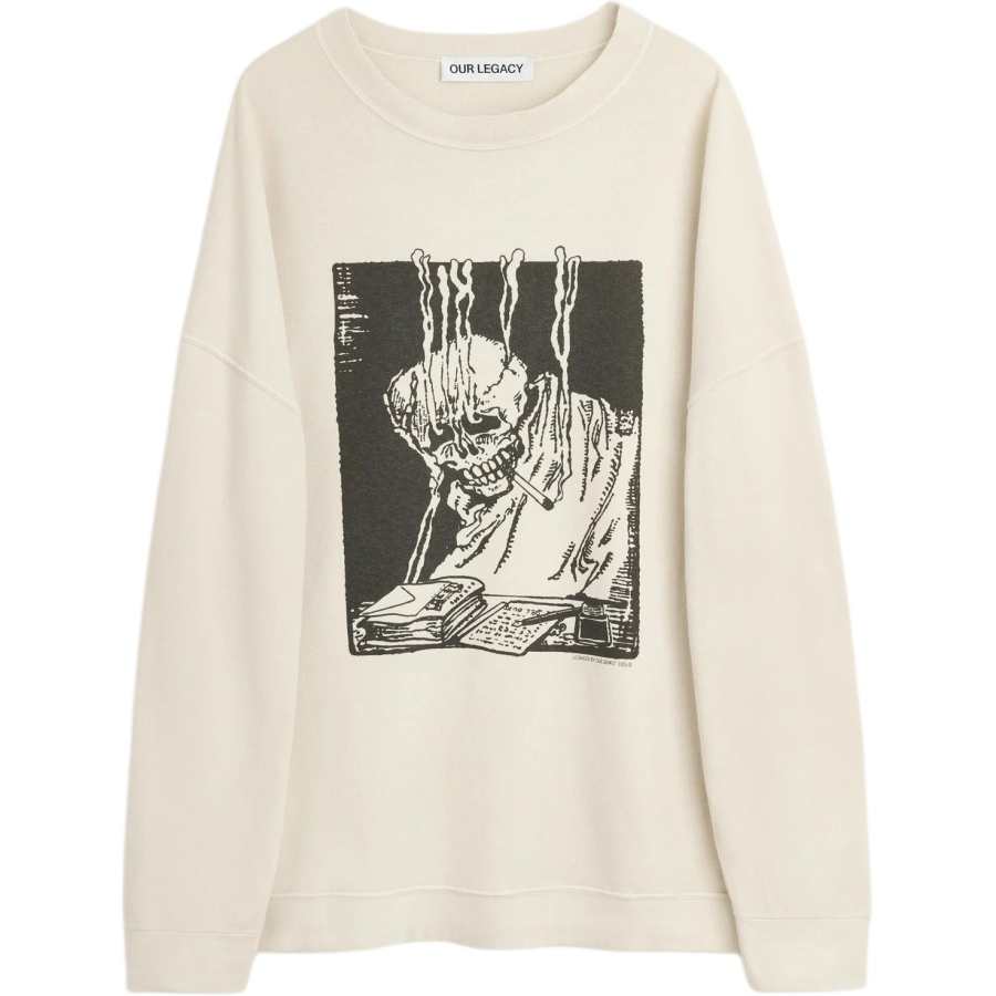Our Legacy Angry Fan Mail Print Sweatshirt