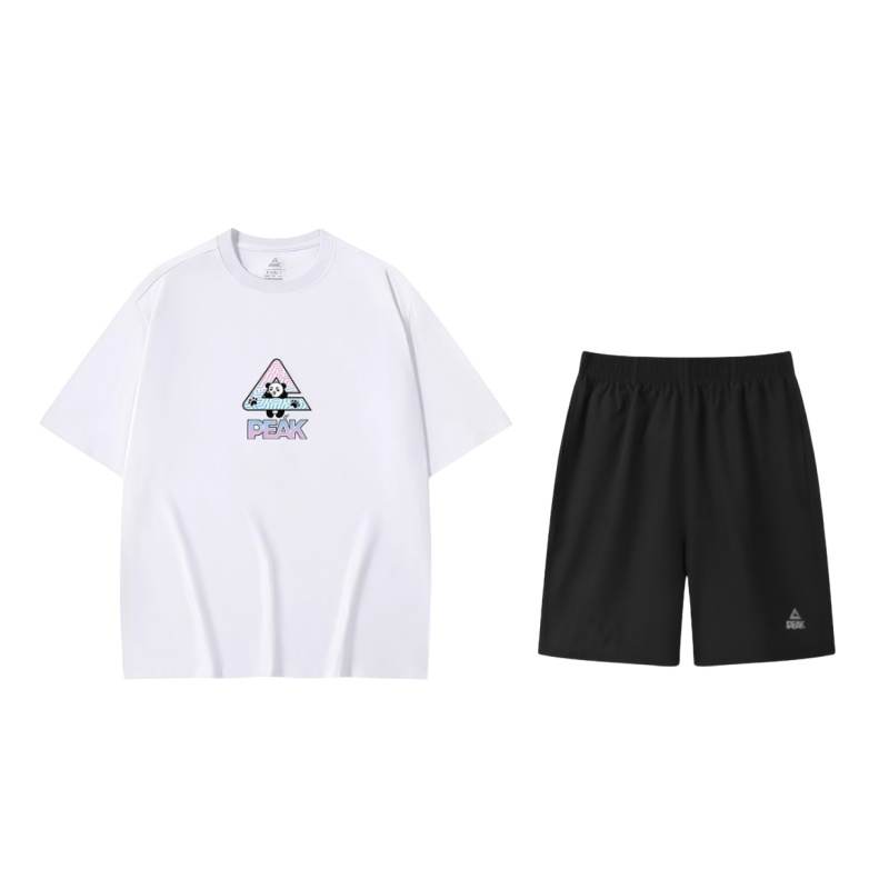 PEAK Casual Sportswear Unisex Crew Neck Moderate