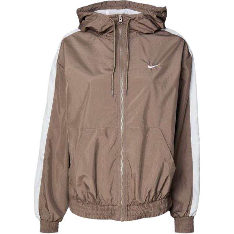 Nike Nike Jackets Women's Green Hooded Non Detachable Moderate Other