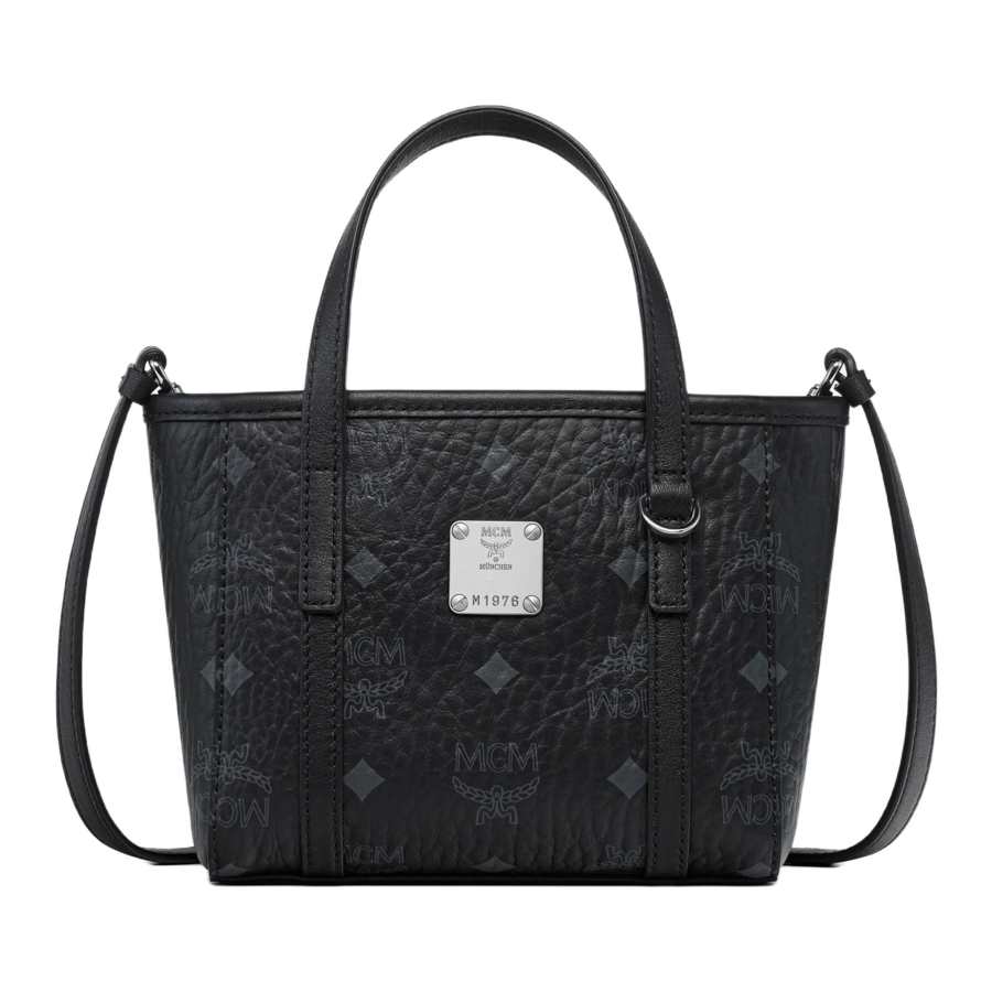 MCM MCM Toni Canvas Handbag Extra Mini Unisex Black