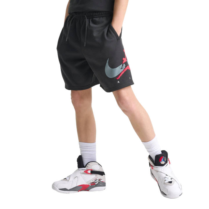 Jordan Jordan Swoosh Drawstring Loose Fit Fleece Lined Shorts Kids'