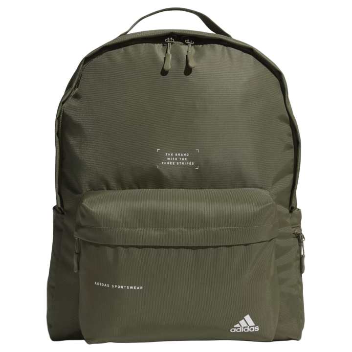 Adidas Adidas Lifestyle Recycled Nylon Backpack Unisex Olive Green