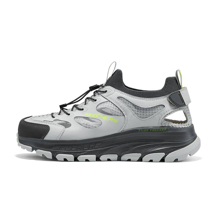 Skechers Lan Lin Textile, Synthetic Leather Slip Resistant, Abrasion Resistant, Rebound River Trekking Shoes Men's