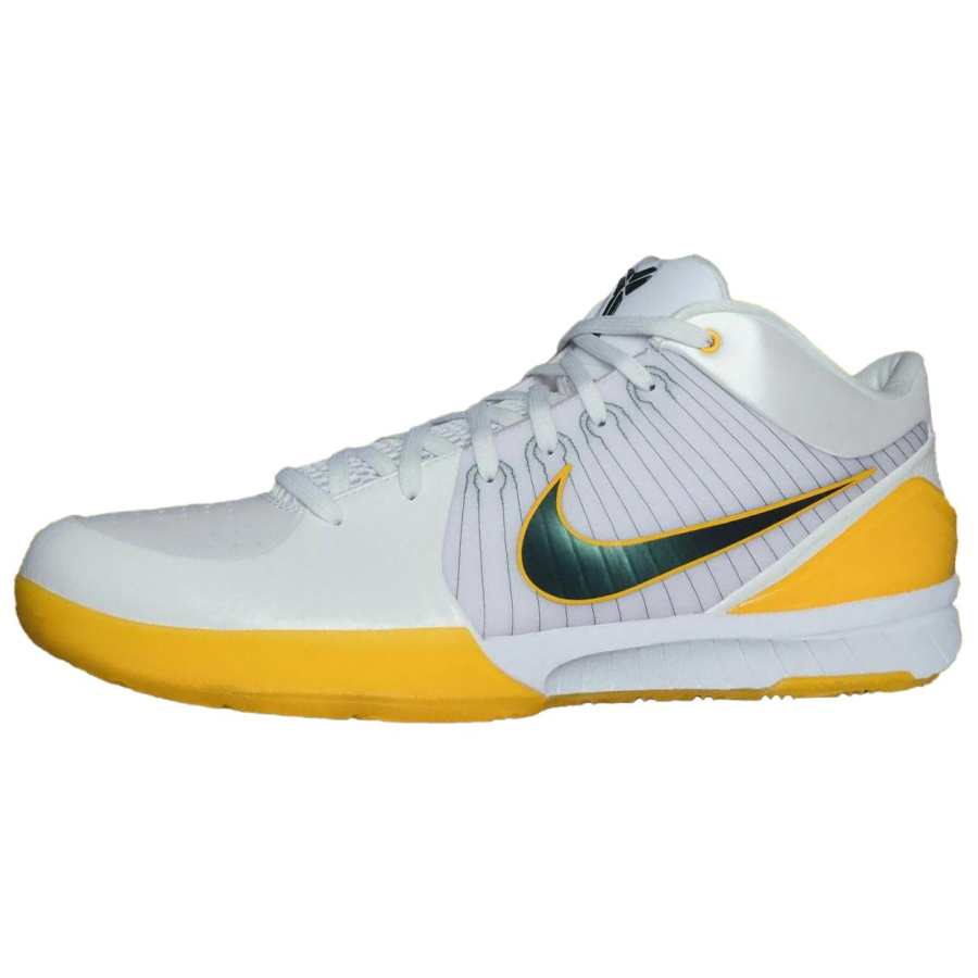 Nike Nike Zoom Kobe 4 Basketball Shoes Unisex White Yellow