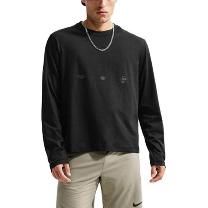 Nike Nike Primary T Shirts Men's Black Crew Neck