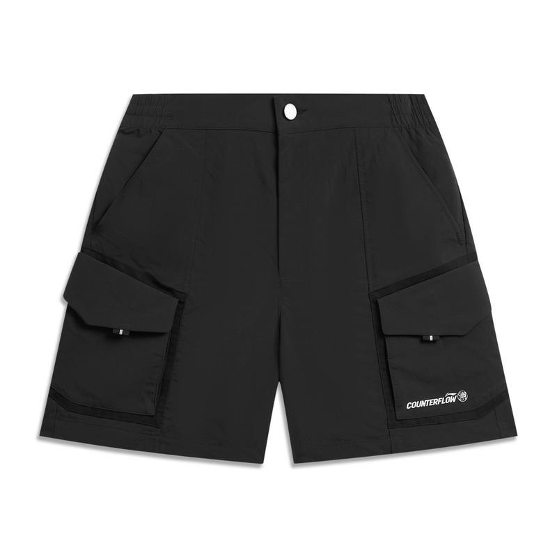 Li-Ning Li Ning Outdoor CF Tracing Sports Shorts Women's Black