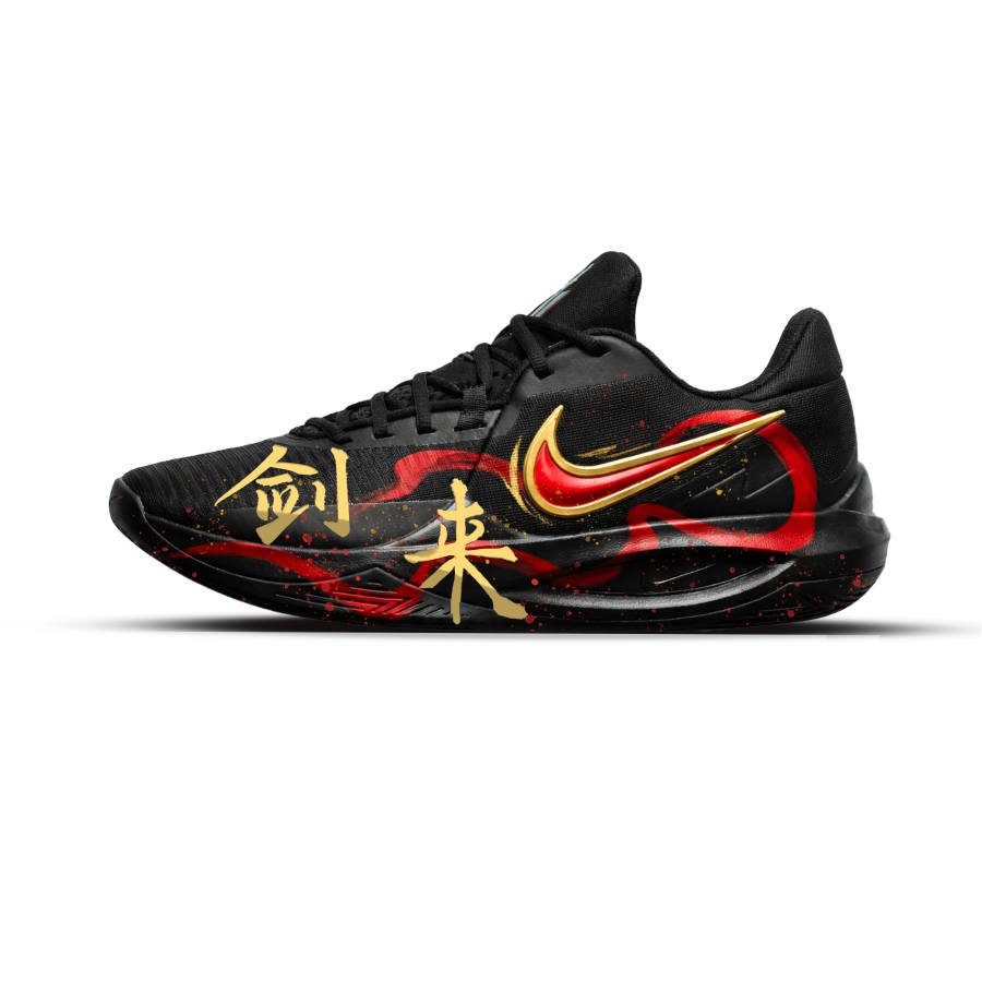 Nike Nike Precision 6 Sword Arrives Low top Fashion Men's Black Warrior
