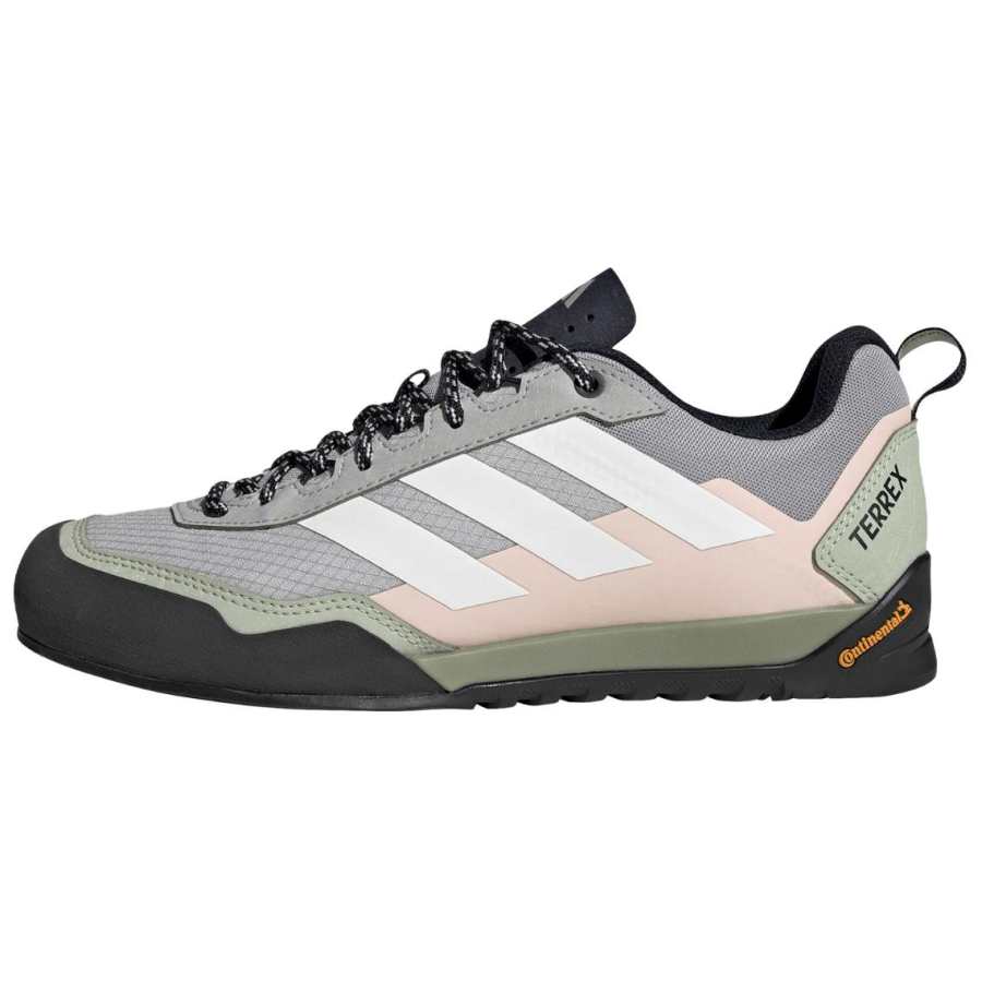 Adidas Adidas Terrex Skychaser Fabric Hiking Shoes Women's Gray White Green