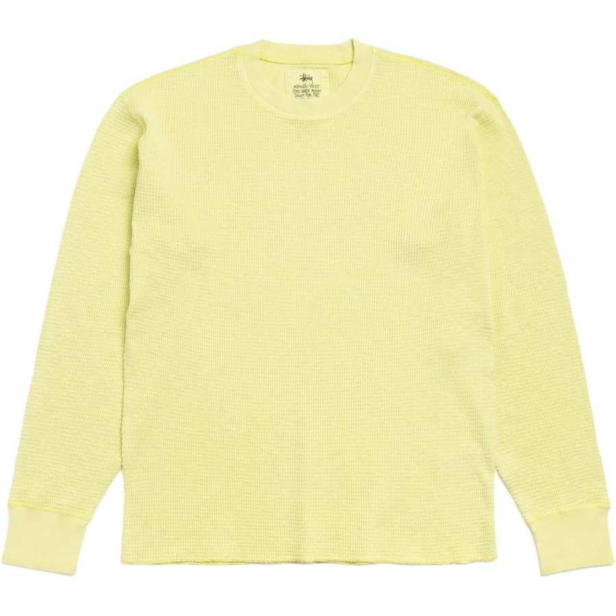 Stussy Pigment Dyed Ls Thermal sweater