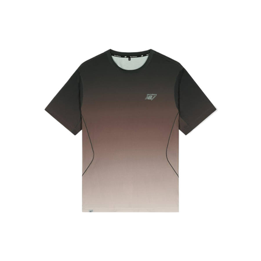 New Balance New Balance T Shirts Unisex Brown Crew Neck Moderate Straight Fit