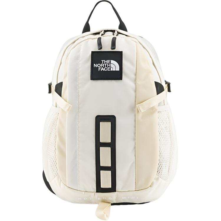 THE NORTH FACE 12L Outdoor Bags Brand Logo Dune White & Gobi Brown Unisex