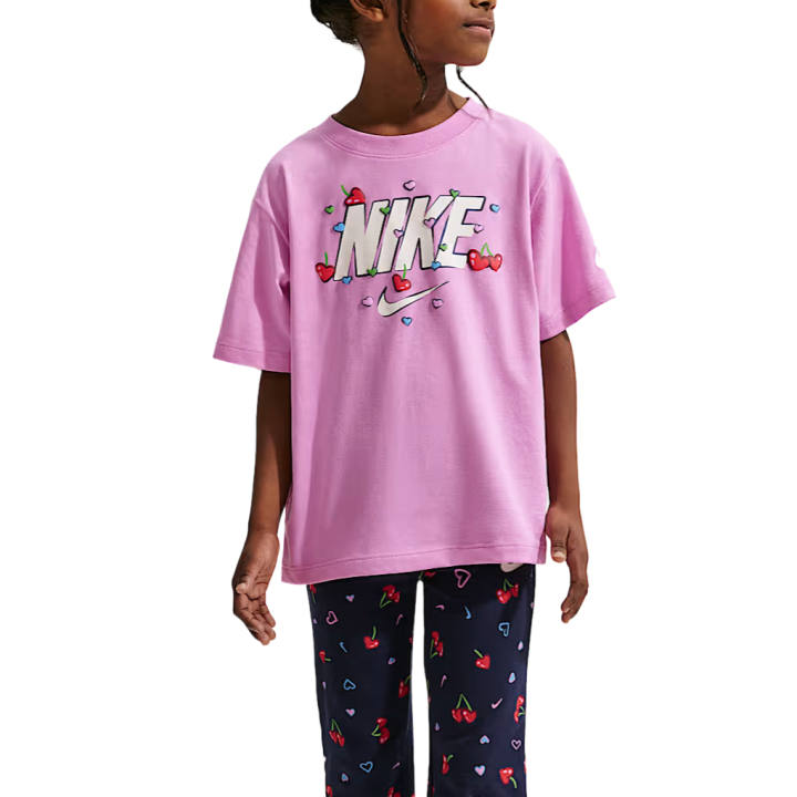 Nike Nike Kids T Shirts Crew Neck Moderate
