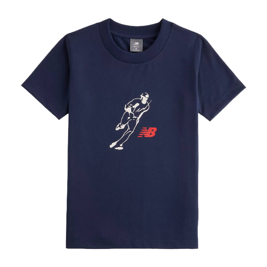 New Balance New Balance Kids T Shirts Crew Neck Moderate