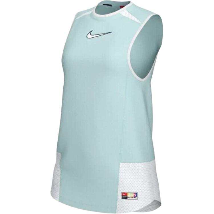 Nike Nike Tank Tops Women's Celadon Crew Neck Straight Fit