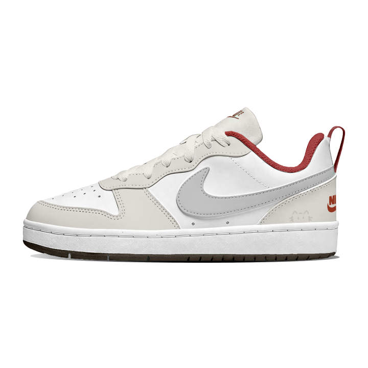 Nike Nike Court Borough Cloud Gray Cushioning Lightweight Low top Skateboard Shoes Women's